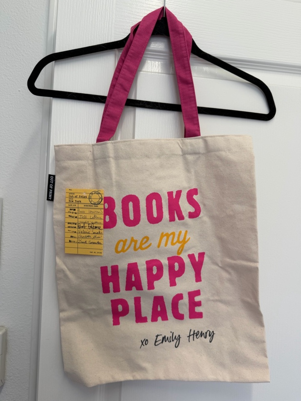 🆕 Emily Henry x Books Are My Happy Place Tote